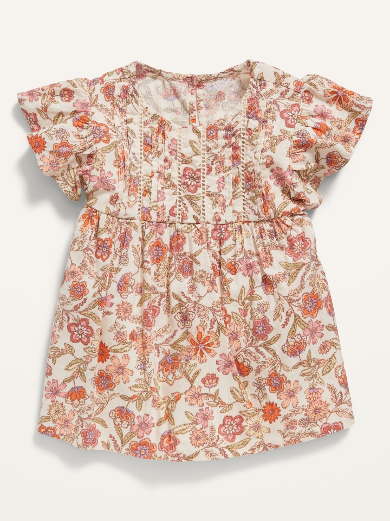 FlutterSleeve Floral Swing Top for Toddler Girls Old Navy