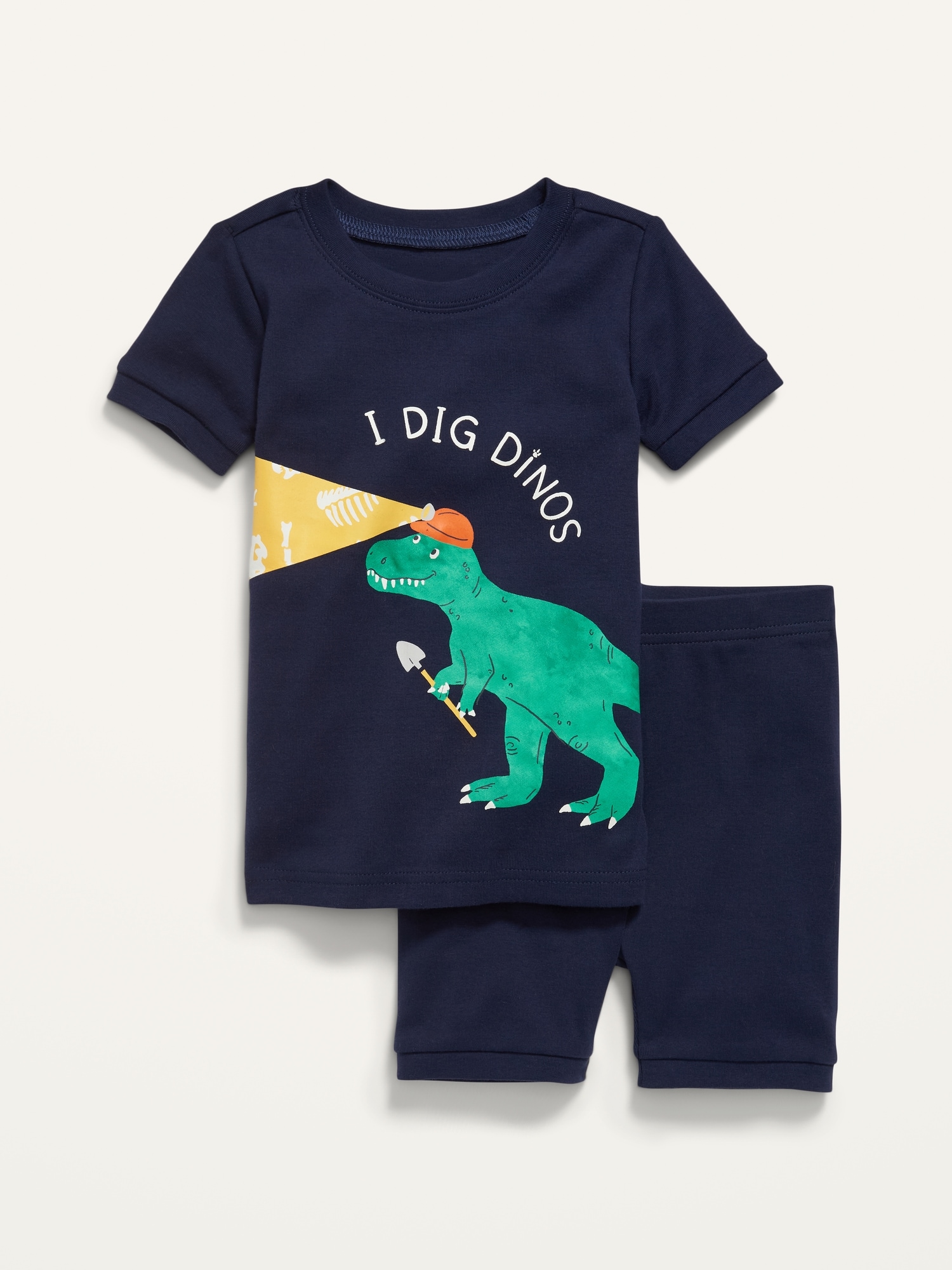 Unisex Printed Pajama Shorts Set for Toddler & Baby Old Navy