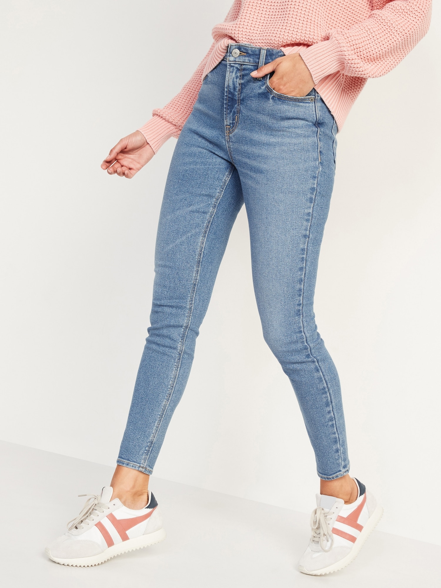 old navy high rise rockstar skinny jeans