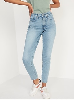 old navy og straight high rise secret slim pockets