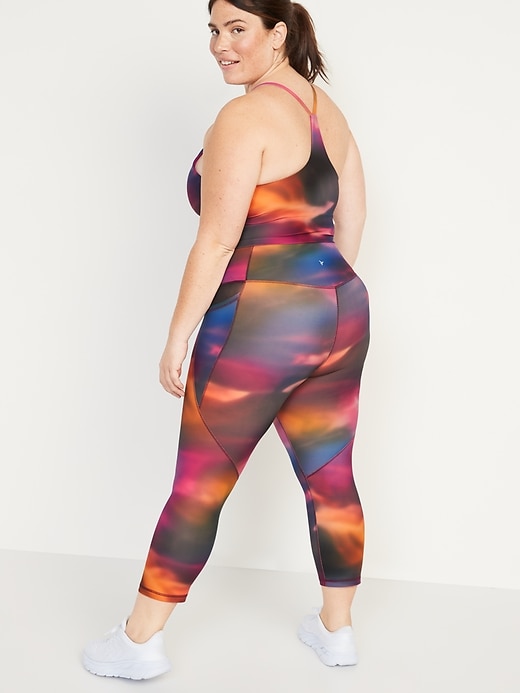 Image number 8 showing, High-Waisted PowerSoft Crop Leggings for Women
