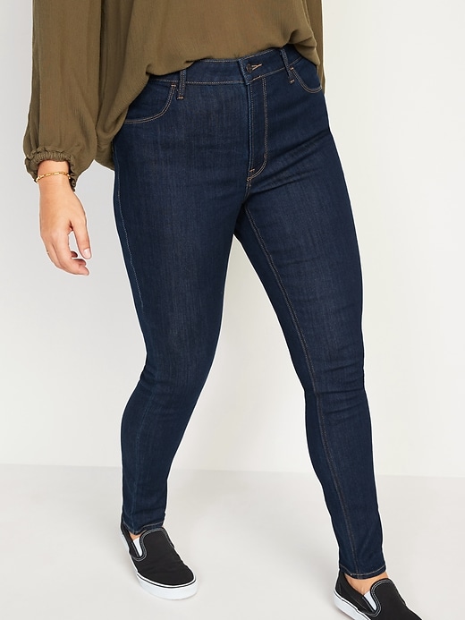 Image number 5 showing, High-Waisted Wow Super-Skinny Jeans for Women