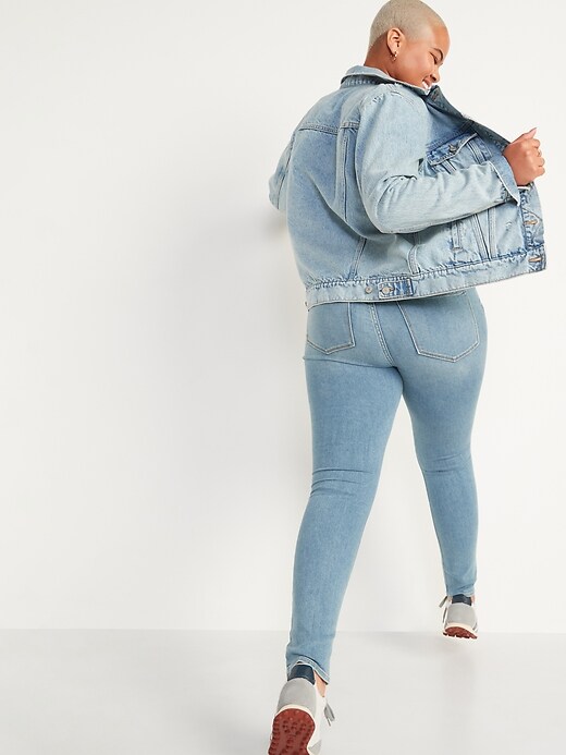 Image number 6 showing, High-Waisted Wow Super-Skinny Jeans for Women