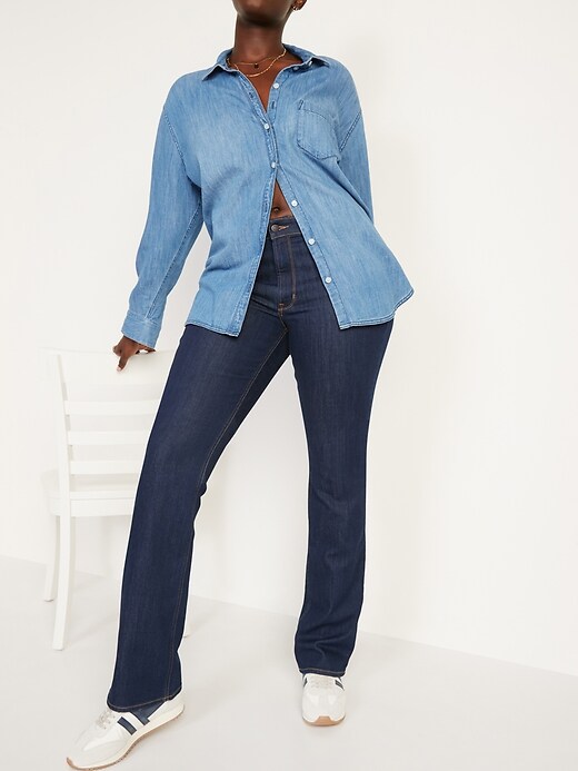 Image number 5 showing, Mid-Rise Wow Boot-Cut Jeans for Women