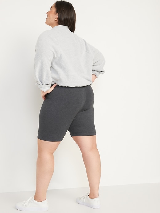 Image number 7 showing, High-Waisted Biker Shorts -- 8-inch inseam