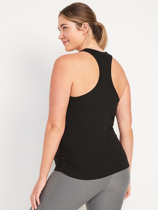 View large product image 2 of 2. Maternity UltraLite Rib-Knit Racerback Tank Top 2-Pack