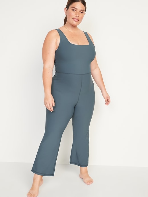 Sleeveless PowerSoft Flared Jumpsuit for Women | Old Navy