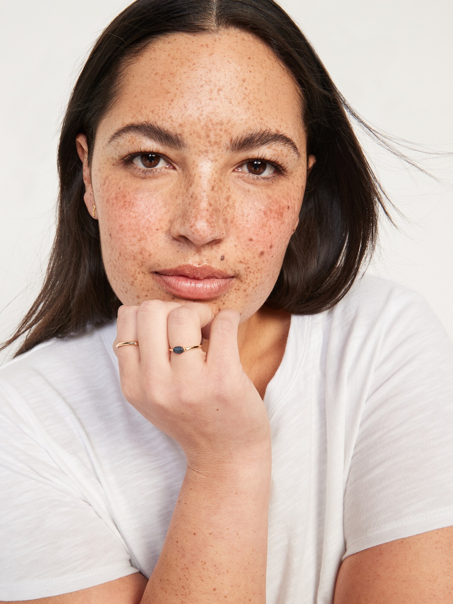 GoldToned Rings Variety 4Pack for Women Old Navy