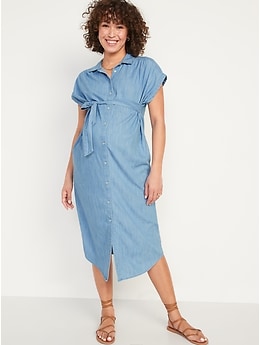 old navy plus size denim dresses