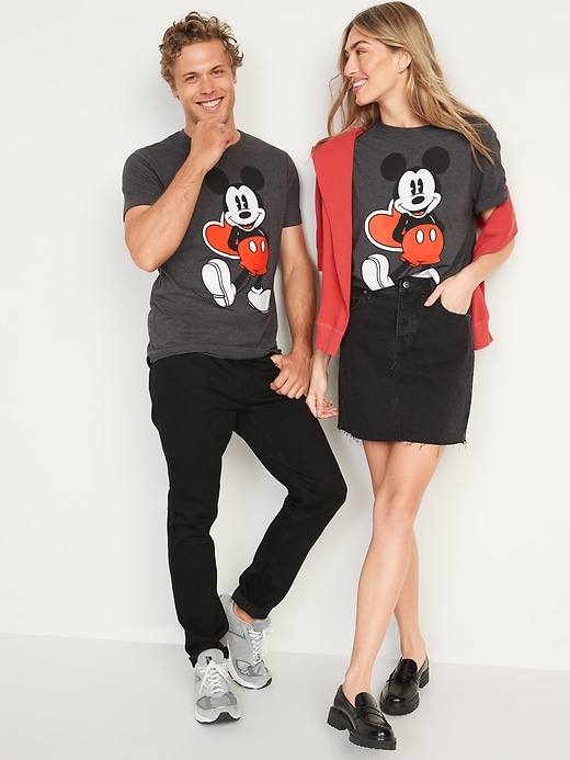 Disney© Mickey Mouse Matching Gender-Neutral T-Shirt for Adults