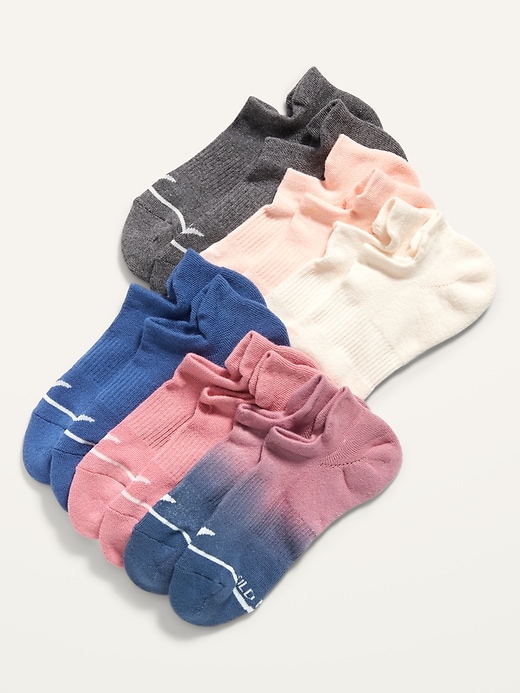 Old Navy Performance Ankle Socks 6-Pack for Women. 1