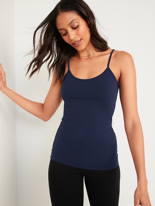 Image number 5 showing, First-Layer Fitted Cami Top for Women