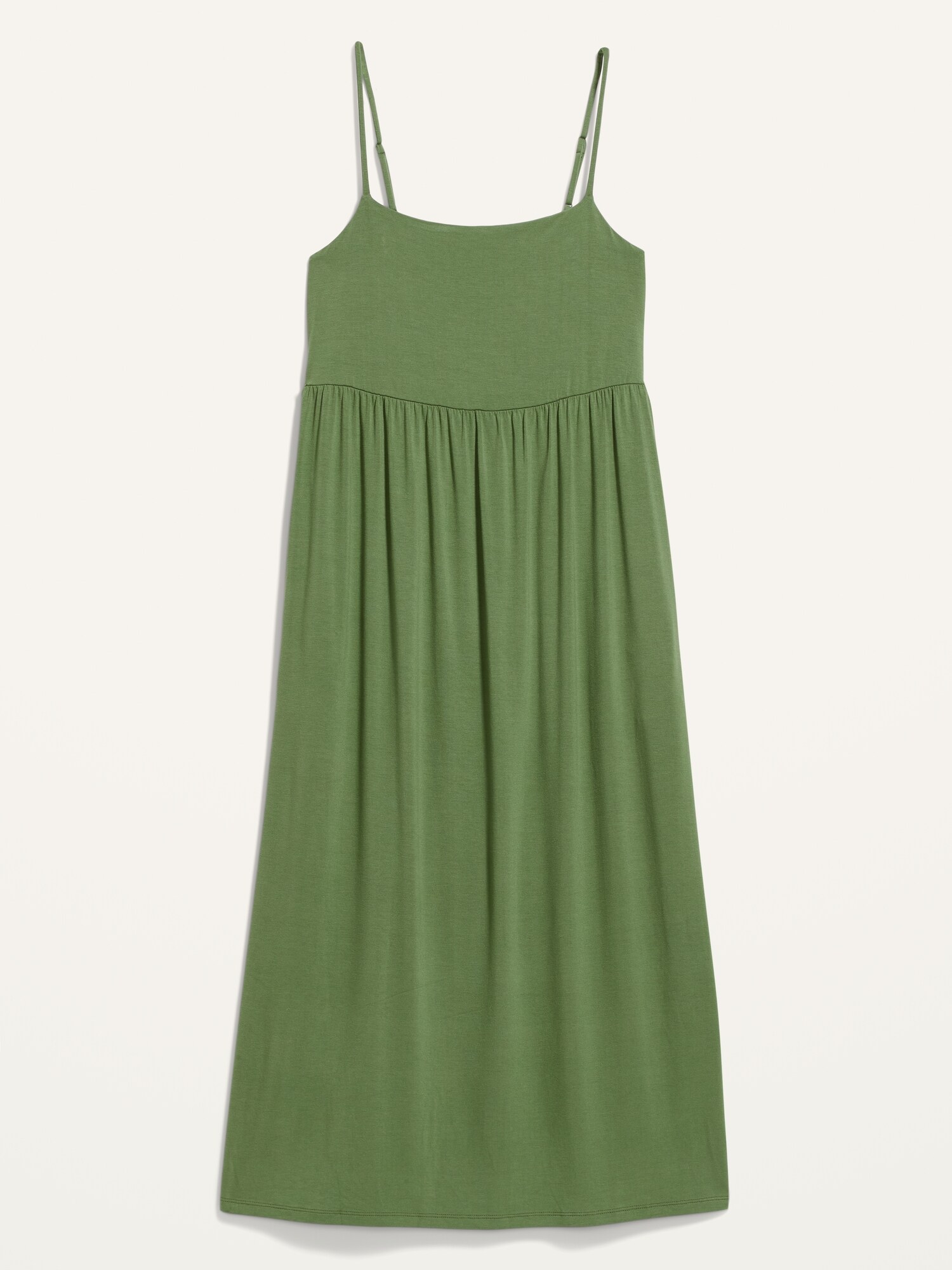 Fit & Flare Soft Jersey-Knit Midi Sundress for Women | Old Navy