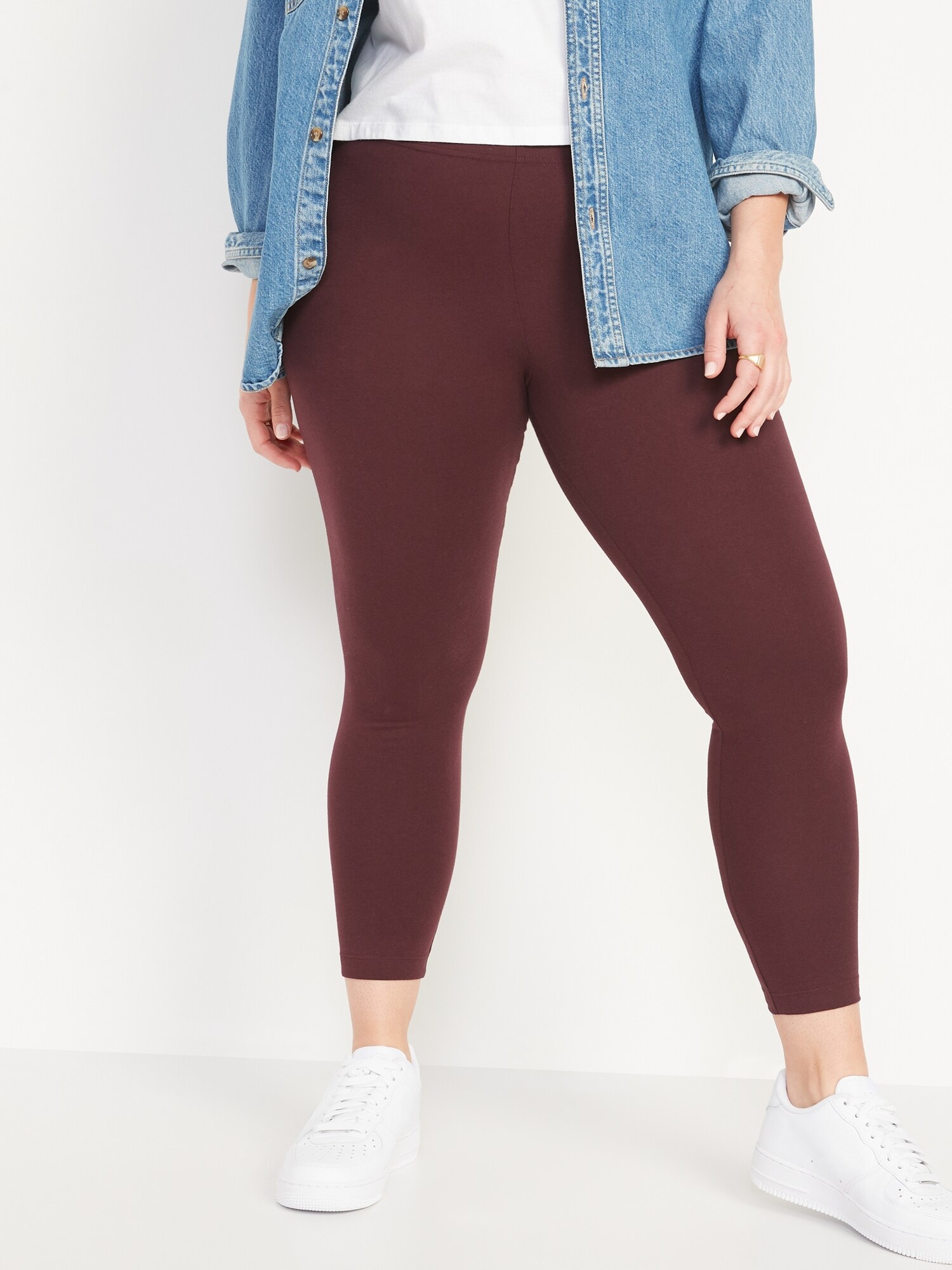 HighWaisted 7/8Length Leggings For Women Old Navy