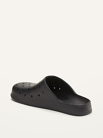 View large product image 3 of 3. Perforated EVA Slide Clog Shoes for Girls (Partially Plant-Based)