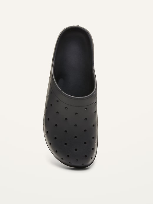 View large product image 2 of 3. Perforated EVA Slide Clog Shoes for Girls (Partially Plant-Based)