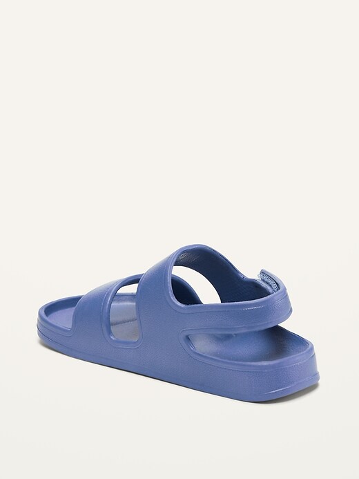 Image number 3 showing, Unisex EVA Double-Strap Sandals for Toddler (Partially Plant-Based)