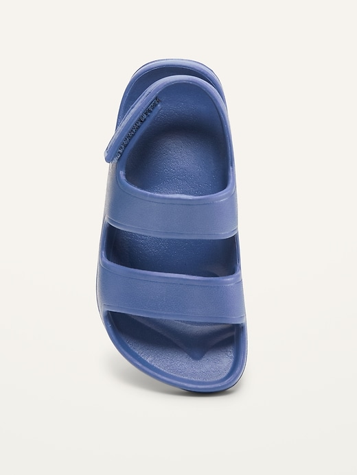 Image number 2 showing, Unisex EVA Double-Strap Sandals for Toddler (Partially Plant-Based)