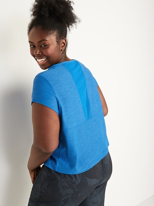 Image number 8 showing, Breathe ON Mesh-Back T-Shirt for Women