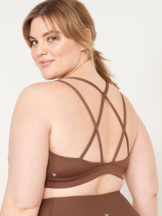 Image number 8 showing, Light Support Strappy Sports Bra