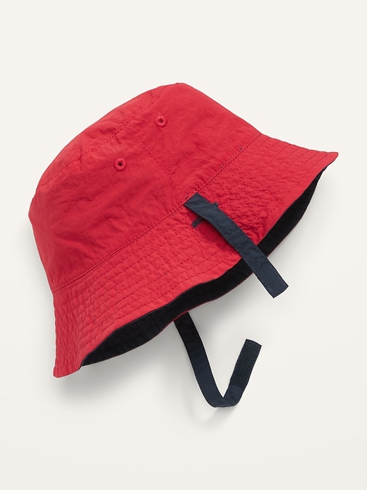 View large product image 2 of 2. Unisex Reversible Bucket Hat for Baby