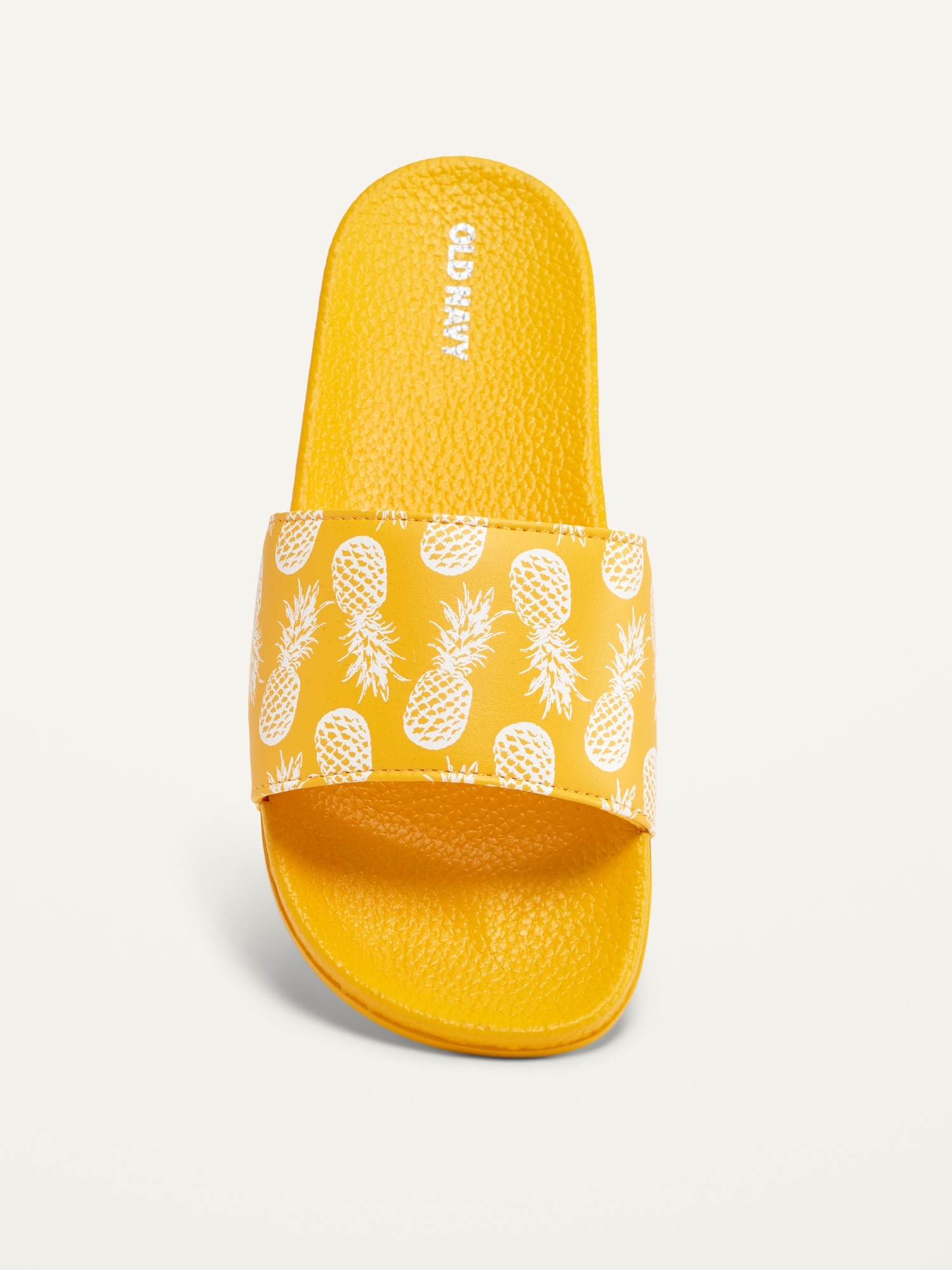 Old navy yellow on sale slides