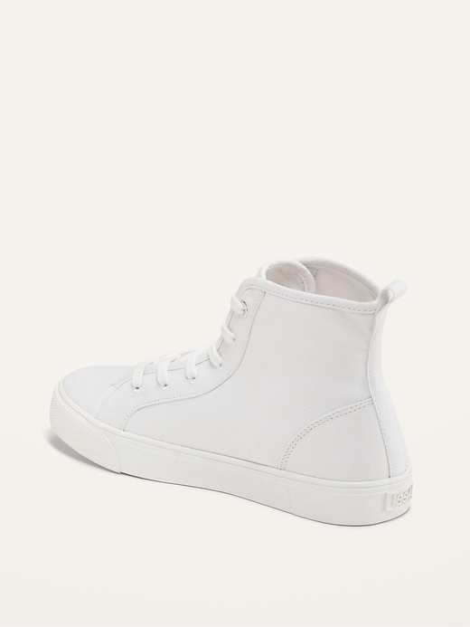 Cotton on Kids - Classic Canvas High Top Trainer - Phantom Washed Canvas