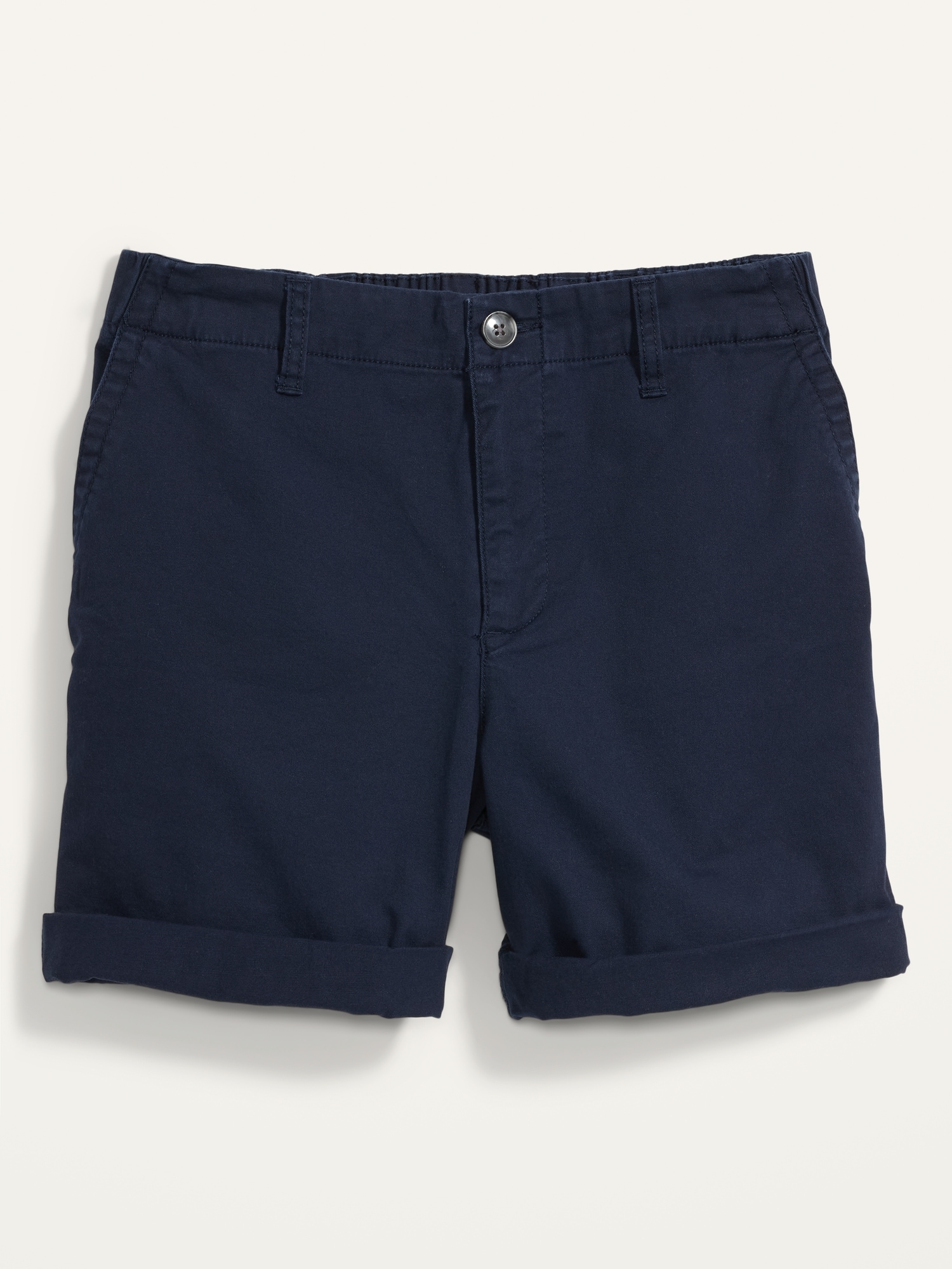 High-Waisted OGC Pull-On Chino Shorts -- 7-inch inseam | Old Navy