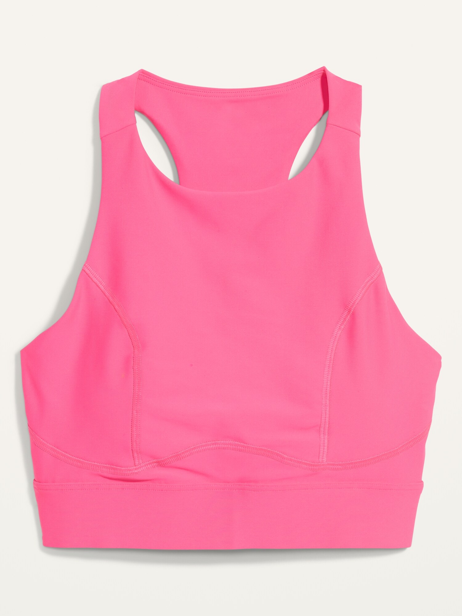 Old Navy Active Power Soft Girls Large 10/12 Sports Bra Pink
