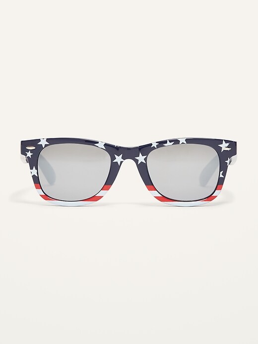 Old Navy American-Print Gender-Neutral Sunglasses for Adults. 1