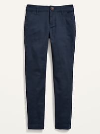View large product image 3 of 4. Skinny School Uniform Pants for Girls