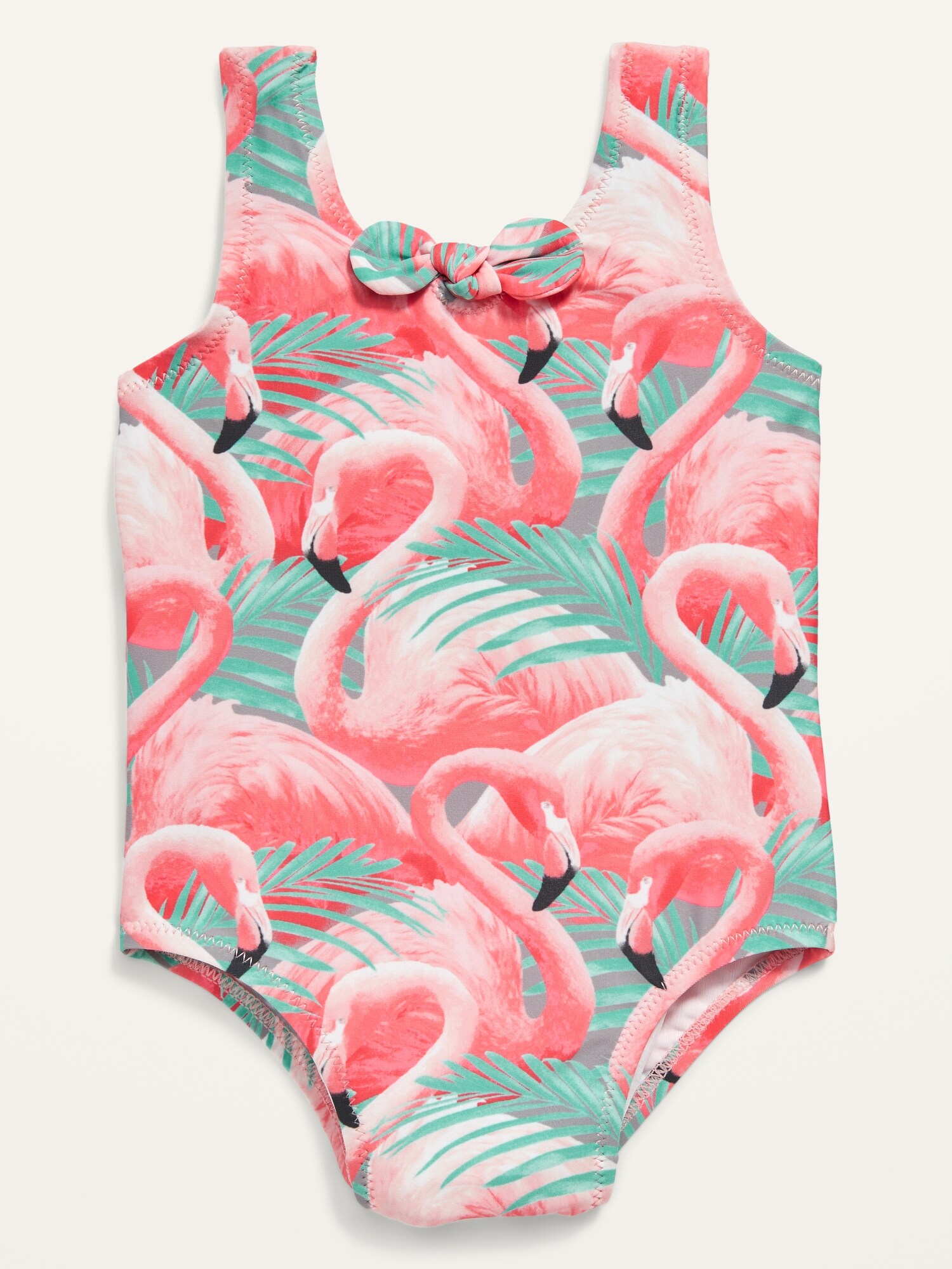 old navy flamingo swimsuit