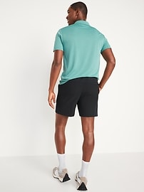 Image number 2 showing, StretchTech Water-Repellent Jogger Shorts -- 7-inch inseam