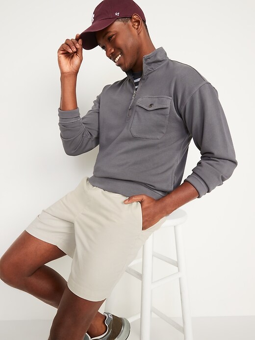 Image number 6 showing, OGC Chino Jogger Shorts for Men-- 7-inch inseam