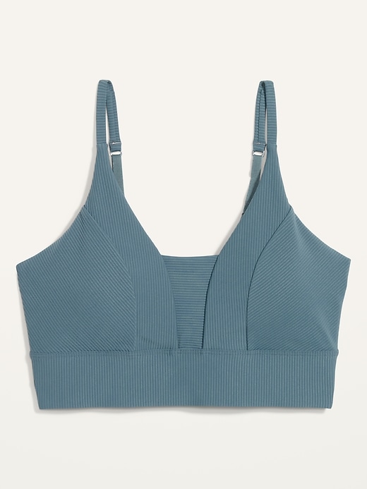 Image number 4 showing, Light Support PowerSoft Ribbed Sports Bra