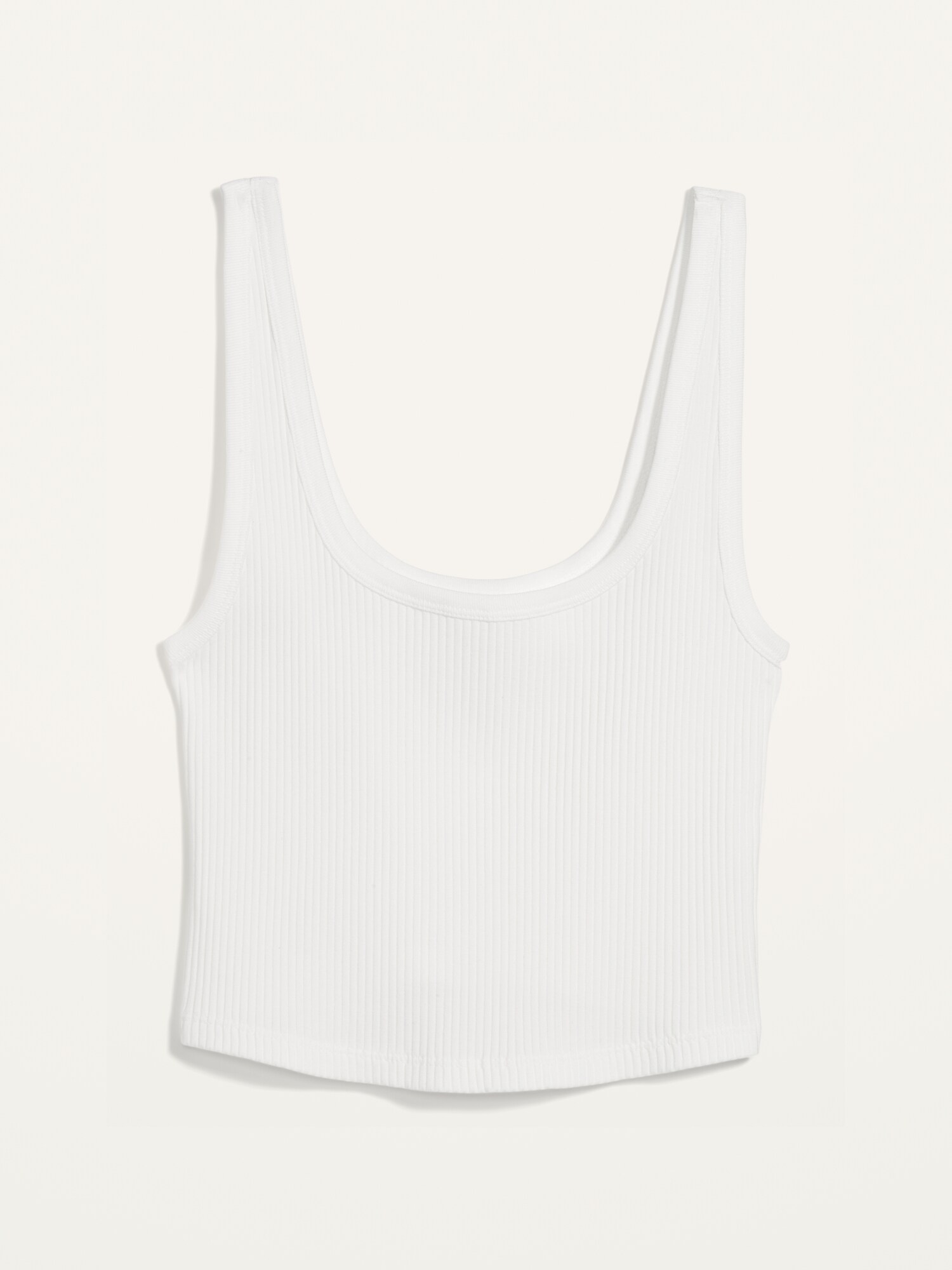 Fitted Ultra-Cropped Rib-Knit Tank Top for Women | Old Navy