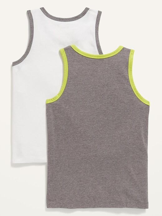 View large product image 2 of 2. Softest Tank Tops 2-Pack for Boys
