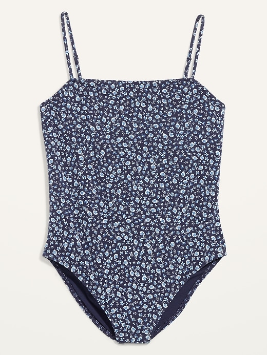 Image number 4 showing, Fitted Floral-Print Bodysuit for Women