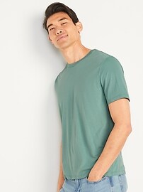 Soft-Washed Crew-Neck T-Shirt 5-Pack for Men