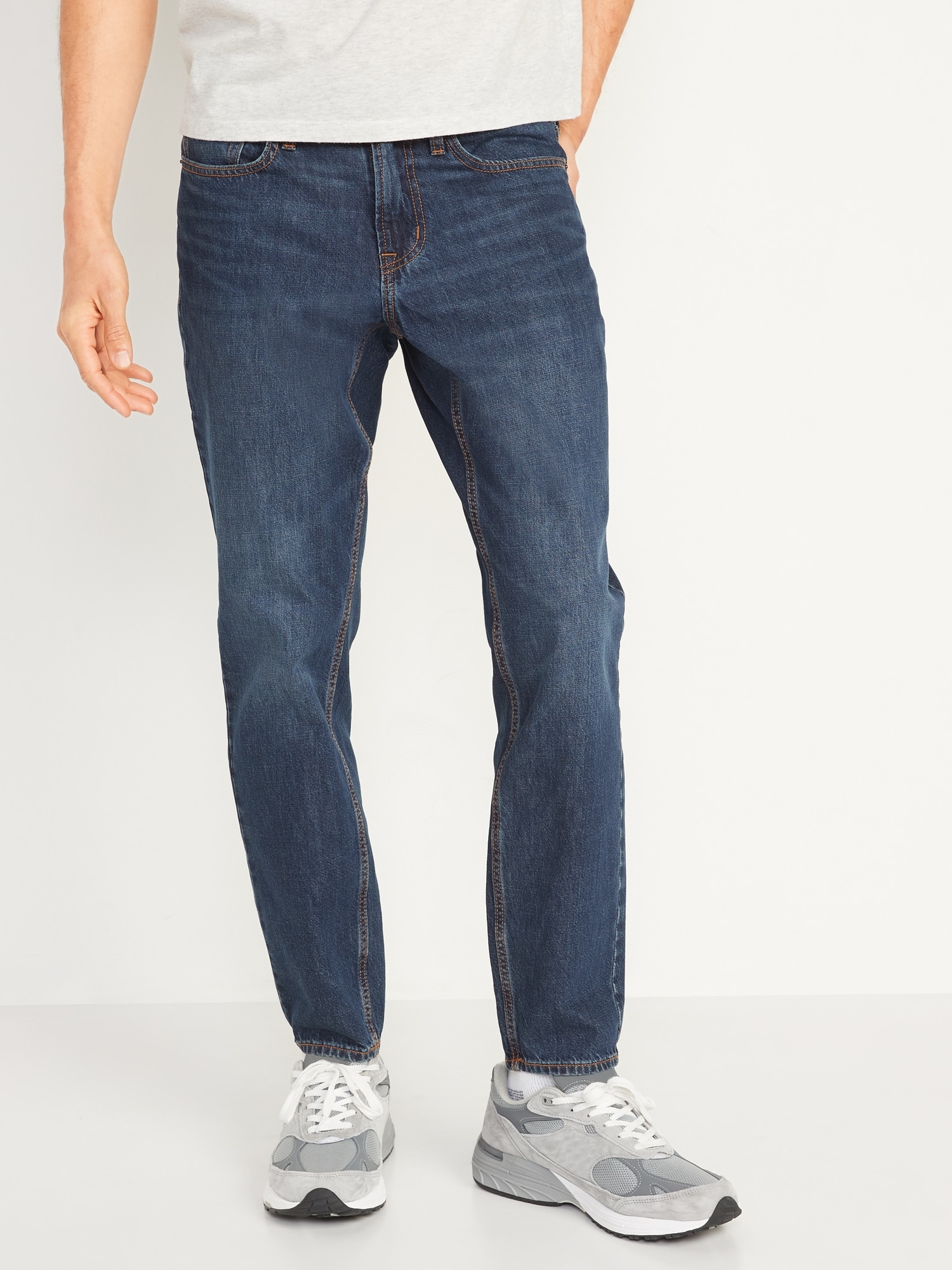 Athletic Taper Non-Stretch Jeans 2-Pack for Men | Old Navy