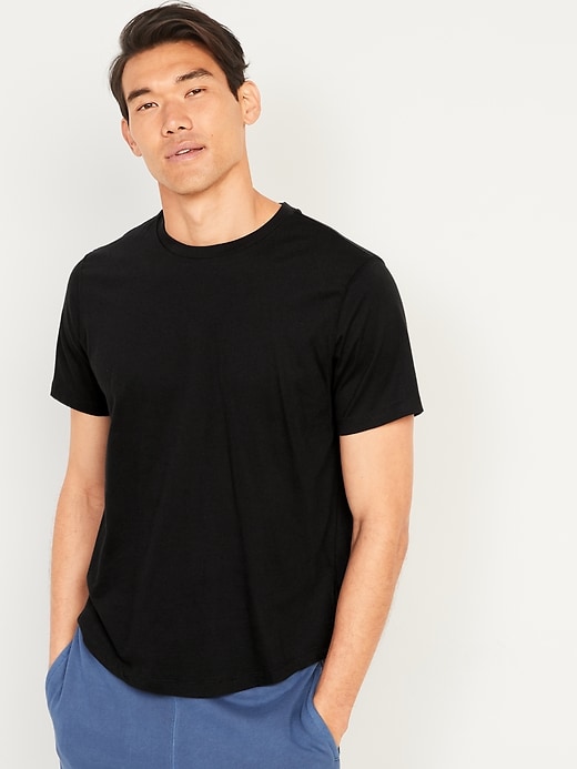 Soft Washed Curved Hem T Shirt 3 Pack Old Navy 