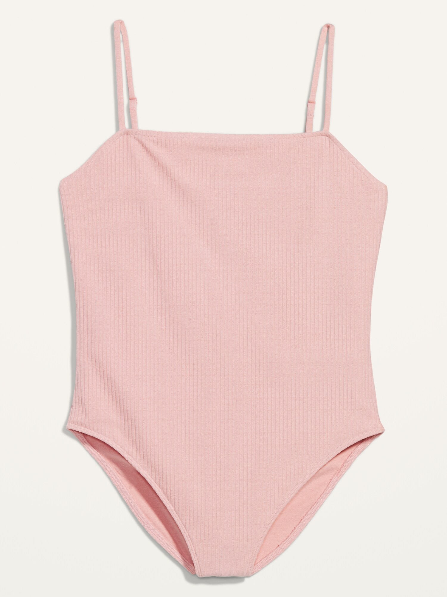 Fitted Cami Rib-Knit Bodysuit | Old Navy