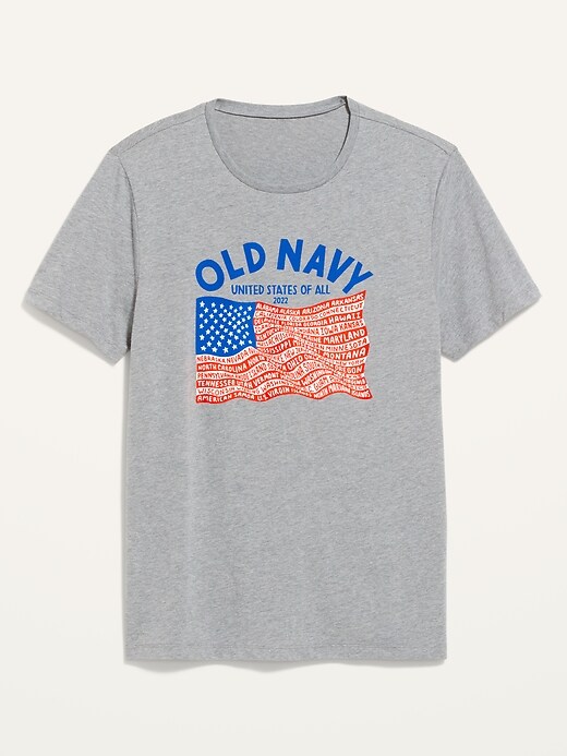 Get Old Navy American Tradition American Flag Vintage Shirt For