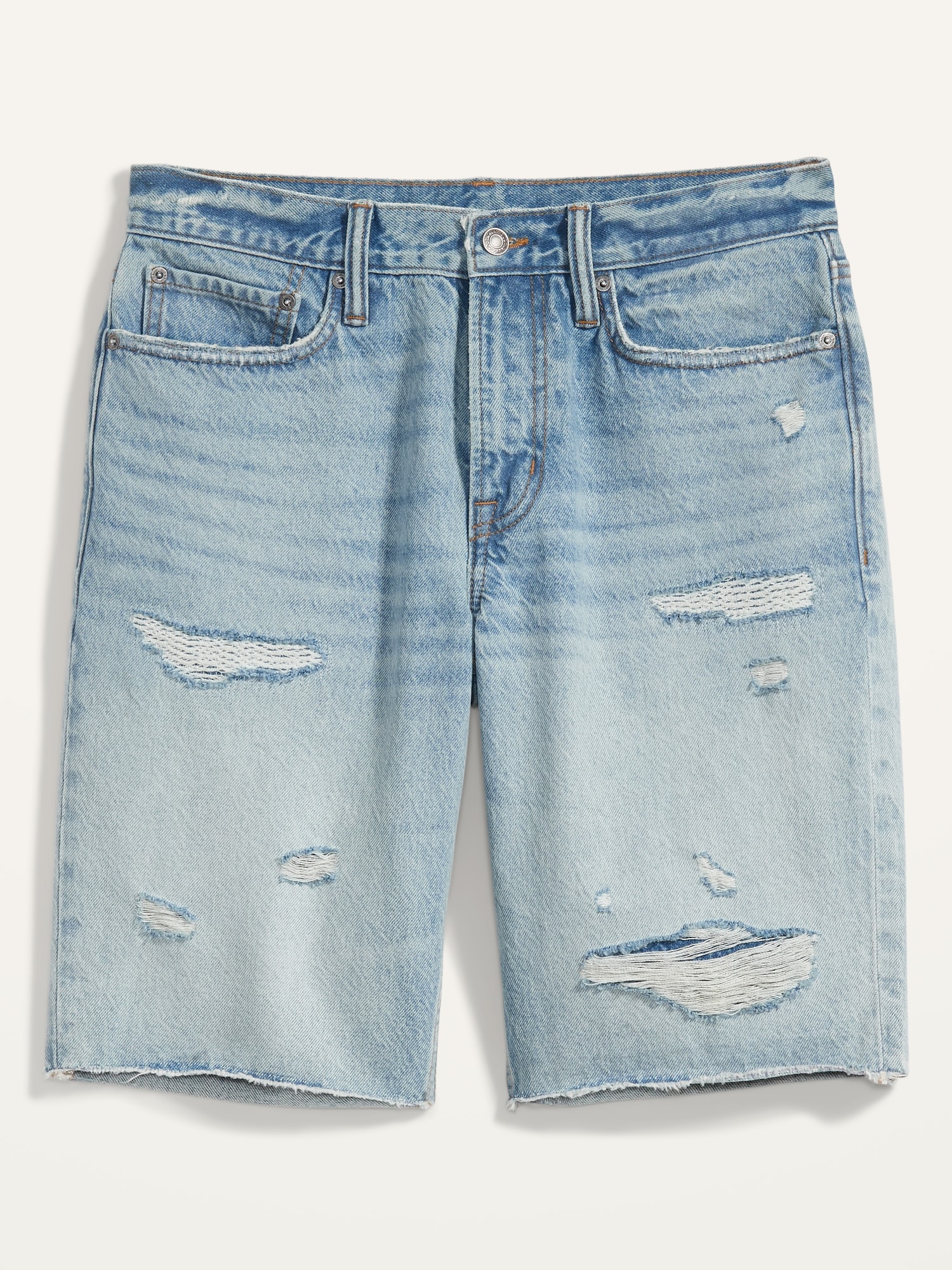 H and m outlet mens denim shorts