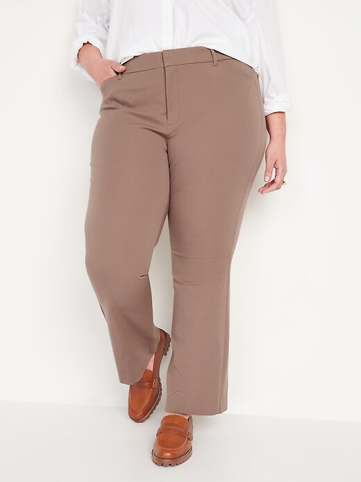 Image number 7 showing, High-Waisted Pixie Full-Length Flare Pants for Women
