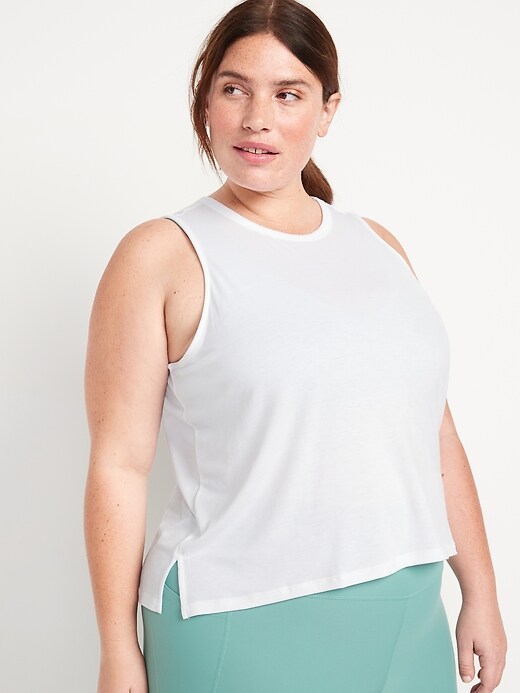 Image number 7 showing, UltraLite All-Day Performance Crop Tank Top for Women