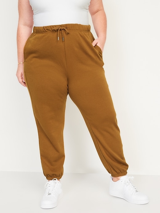 Old Navy Joggers Sweatpants Women's 3XL XXXL Plus Size Brown Burnt Orange  New