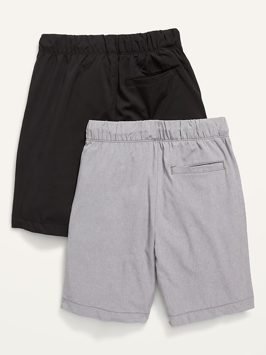 View large product image 2 of 2. StretchTech Jogger Shorts 2-Pack for Boys