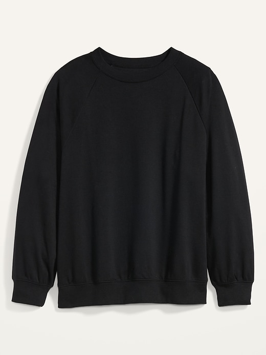 Image number 4 showing, Oversized French Terry Tunic Sweatshirt