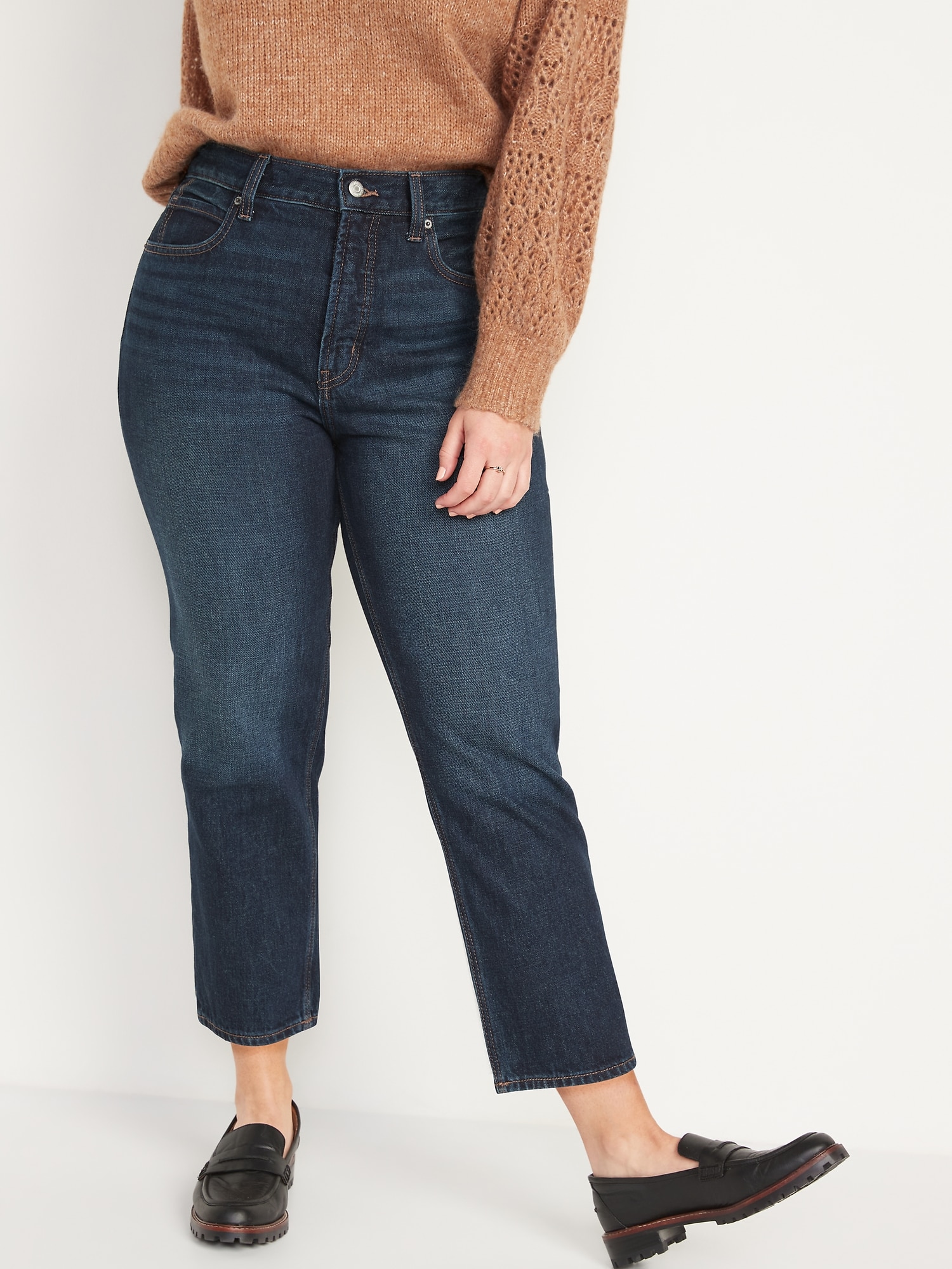 old navy cropped jeans